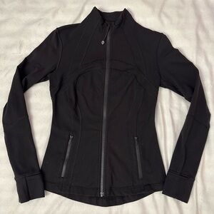 Lululemon black define jacket size 6